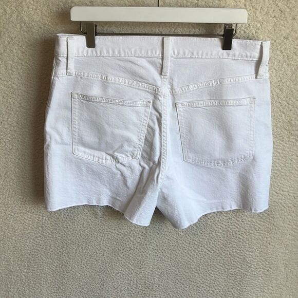 J crew High-rise denim short in white Size 31 - Picture 9 of 15